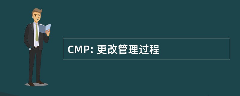 CMP: 更改管理过程