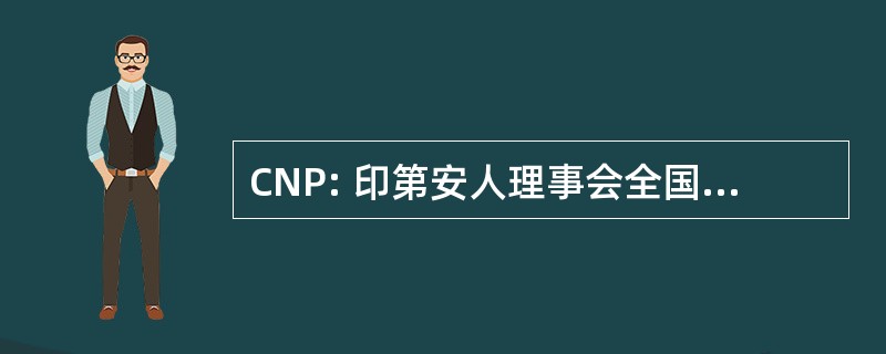 CNP: 印第安人理事会全国 de Prensa