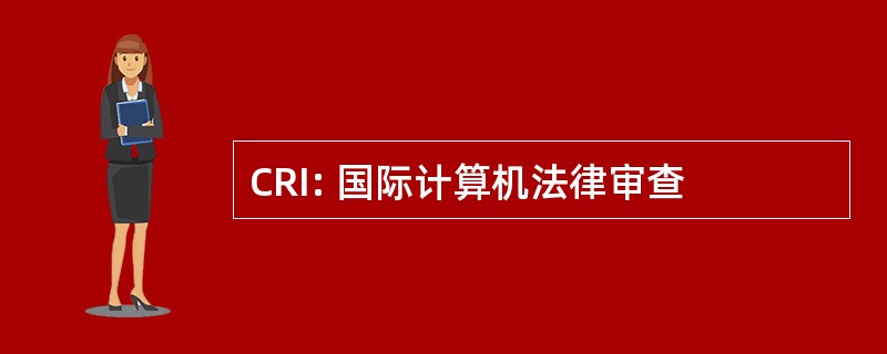 CRI: 国际计算机法律审查