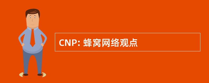 CNP: 蜂窝网络观点