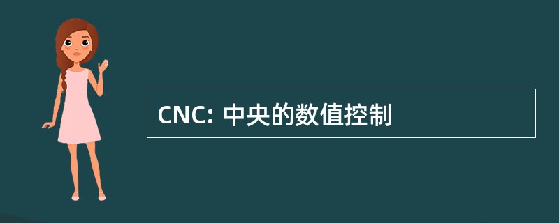 CNC: 中央的数值控制