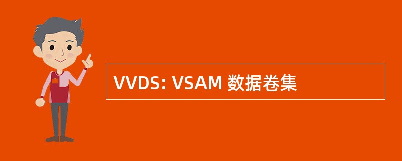 VVDS: VSAM 数据卷集