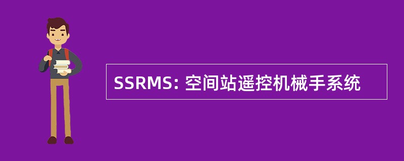 SSRMS: 空间站遥控机械手系统