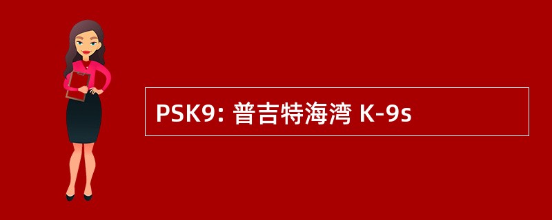 PSK9: 普吉特海湾 K-9s