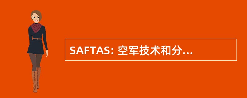 SAFTAS: 空军技术和分析支助司司长