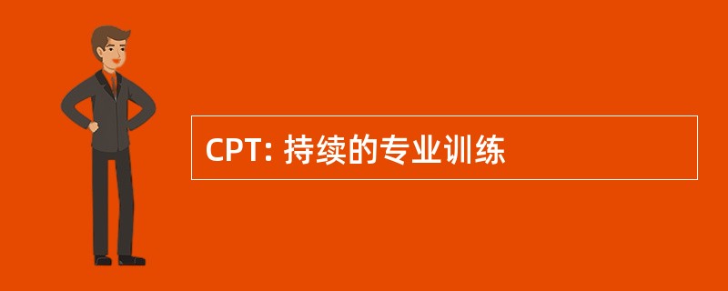 CPT: 持续的专业训练