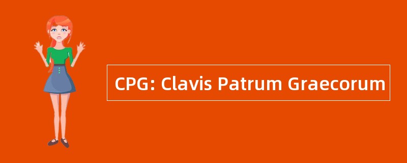 CPG: Clavis Patrum Graecorum