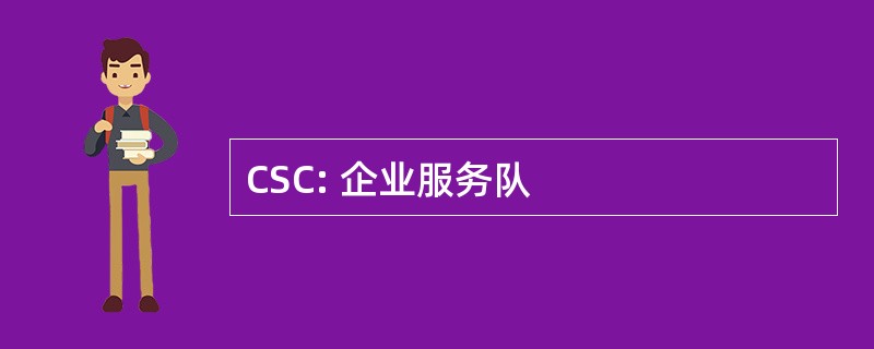 CSC: 企业服务队