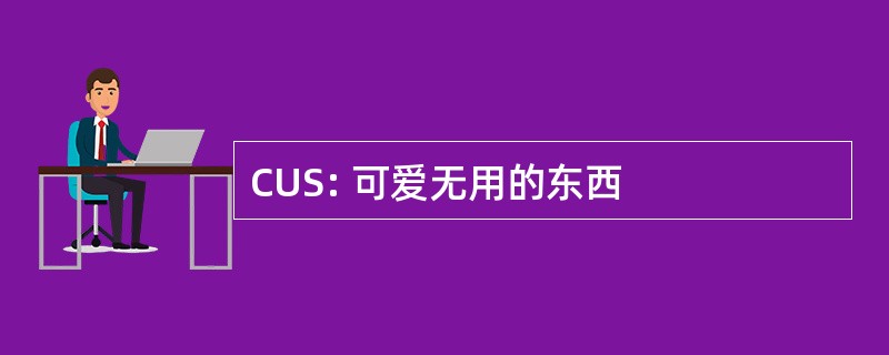 CUS: 可爱无用的东西