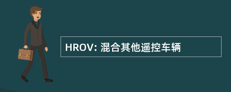 HROV: 混合其他遥控车辆