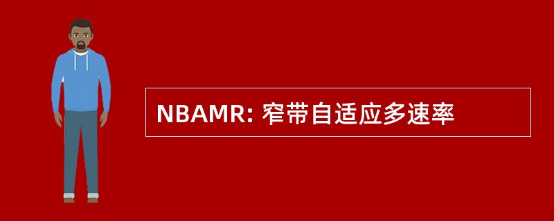 NBAMR: 窄带自适应多速率