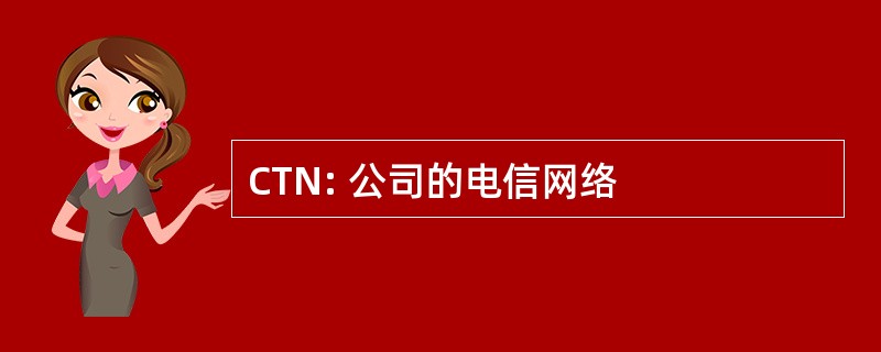 CTN: 公司的电信网络