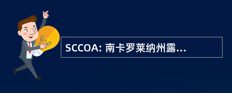 SCCOA: 南卡罗莱纳州露营地业主协会