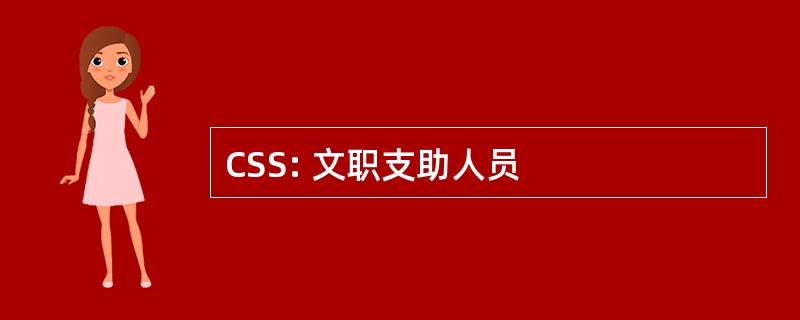 CSS: 文职支助人员