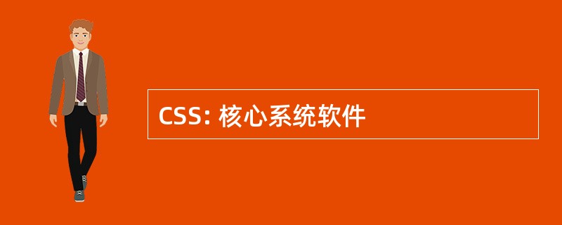 CSS: 核心系统软件