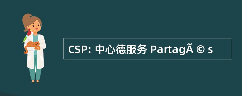 CSP: 中心德服务 PartagÃ © s