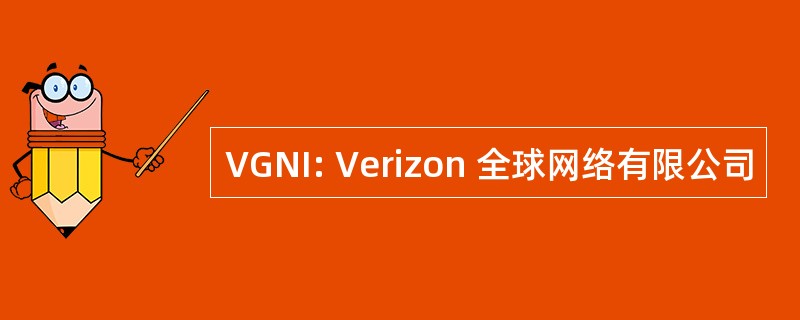 VGNI: Verizon 全球网络有限公司