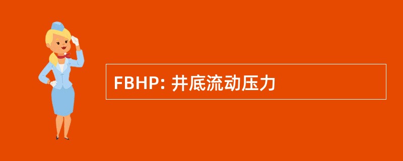 FBHP: 井底流动压力