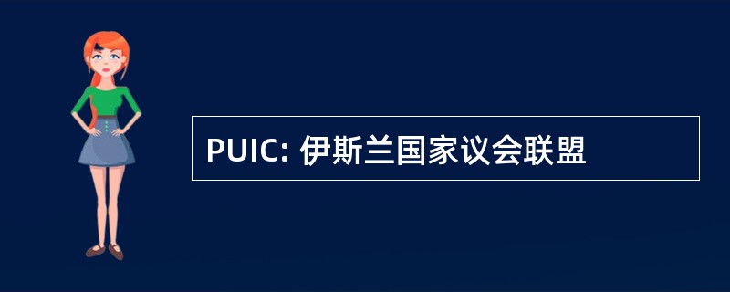 PUIC: 伊斯兰国家议会联盟