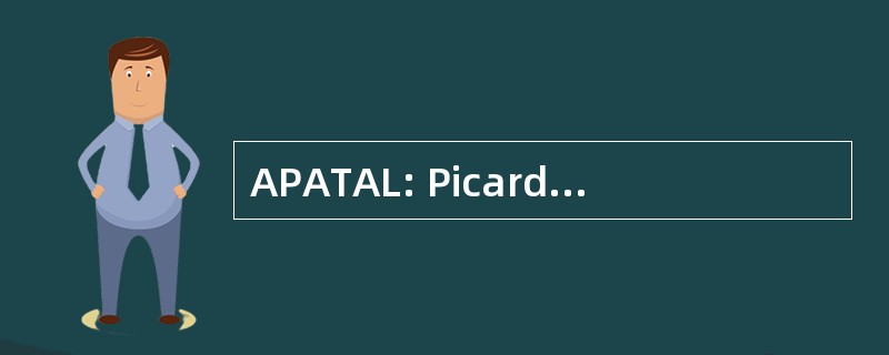 APATAL: Picarde des 业余爱好者协会技术 》 是文化德运动