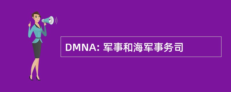 DMNA: 军事和海军事务司