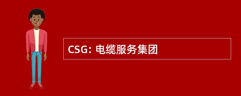 CSG: 电缆服务集团