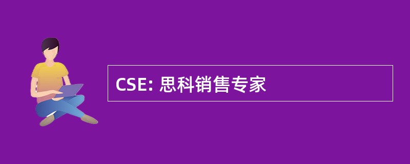 CSE: 思科销售专家