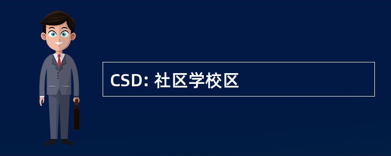 CSD: 社区学校区