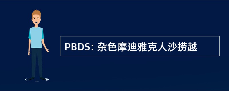 PBDS: 杂色摩迪雅克人沙捞越