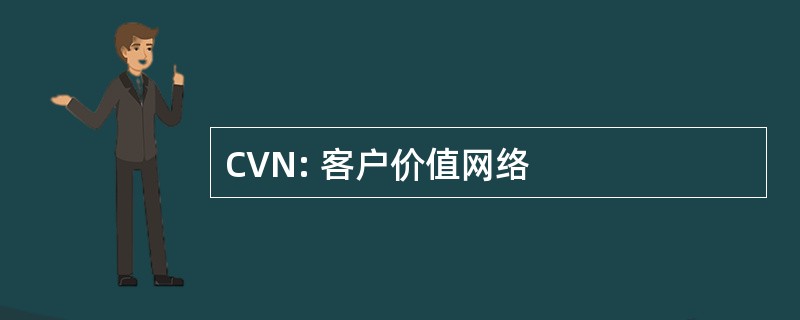 CVN: 客户价值网络