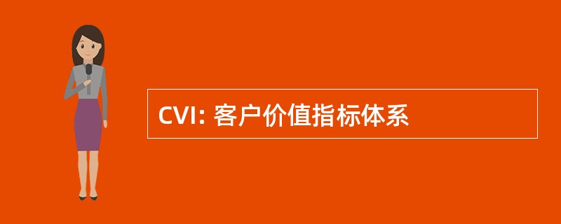 CVI: 客户价值指标体系