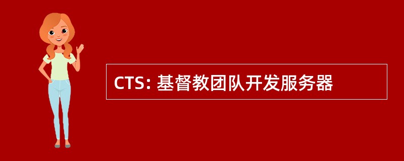 CTS: 基督教团队开发服务器