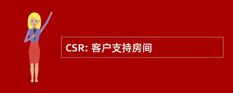 CSR: 客户支持房间