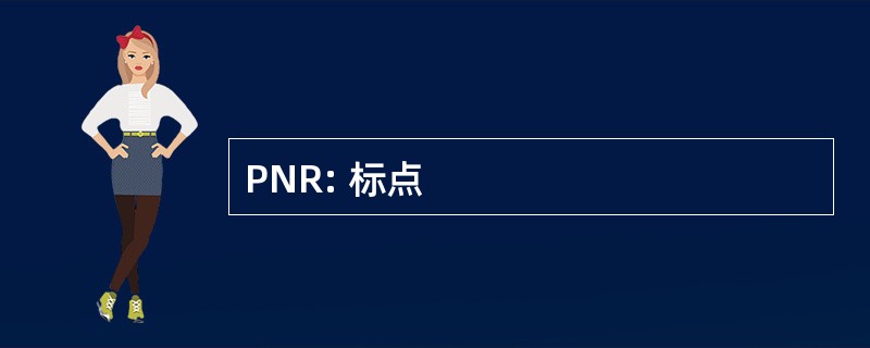 PNR: 标点