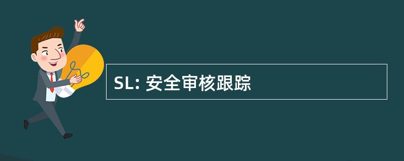 SL: 安全审核跟踪