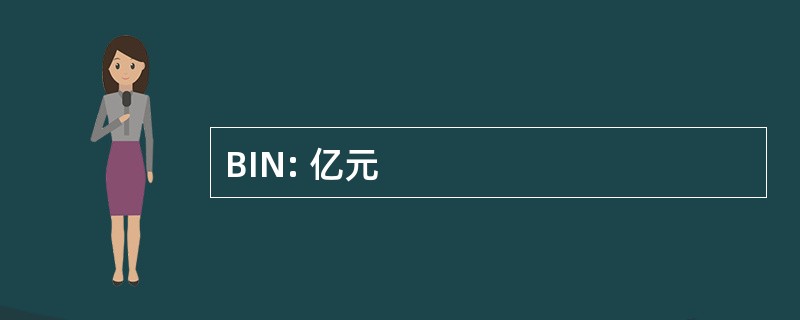 BIN: 亿元