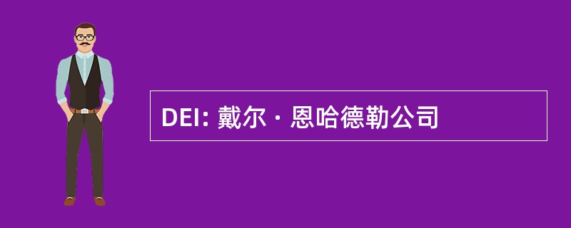 DEI: 戴尔 · 恩哈德勒公司