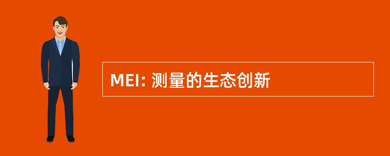 MEI: 测量的生态创新