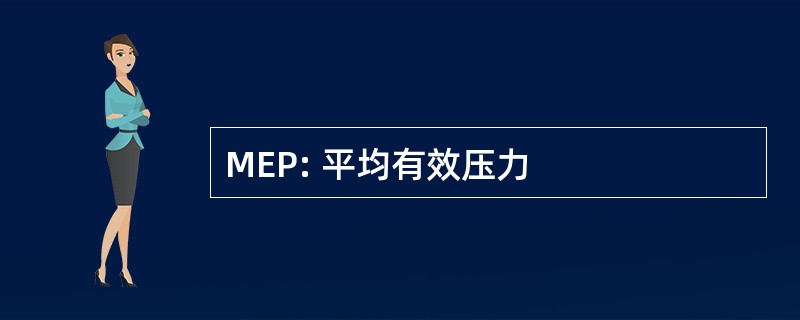 MEP: 平均有效压力