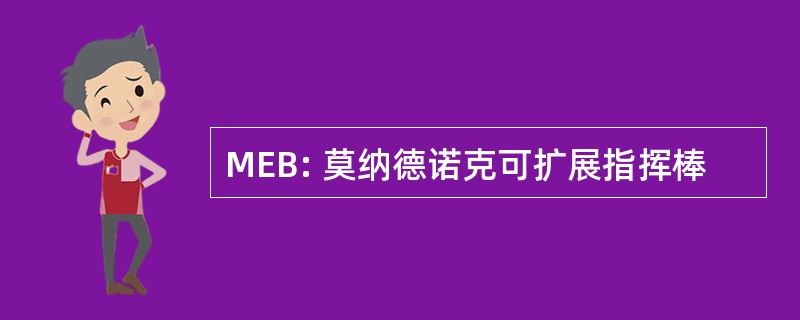 MEB: 莫纳德诺克可扩展指挥棒