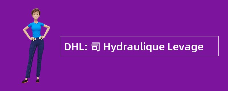 DHL: 司 Hydraulique Levage