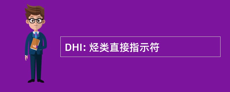 DHI: 烃类直接指示符