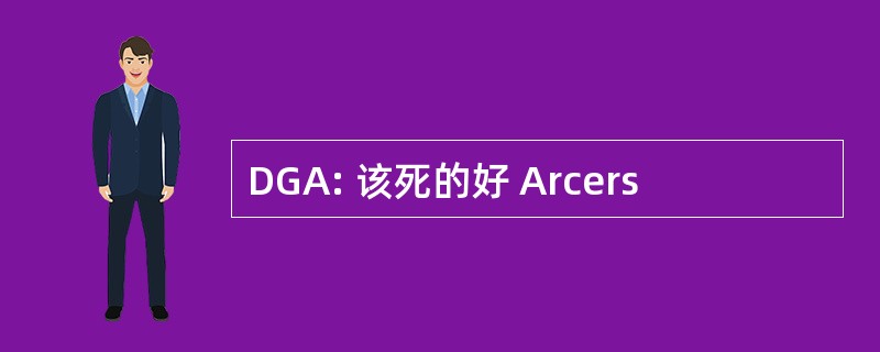 DGA: 该死的好 Arcers