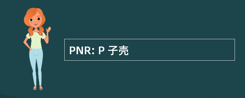 PNR: P 子壳