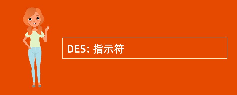 DES: 指示符