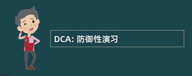 DCA: 防御性演习