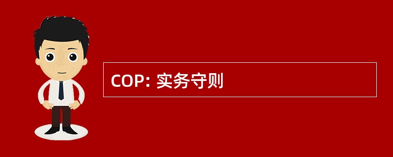 COP: 实务守则