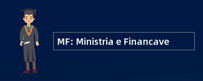 MF: Ministria e Financave