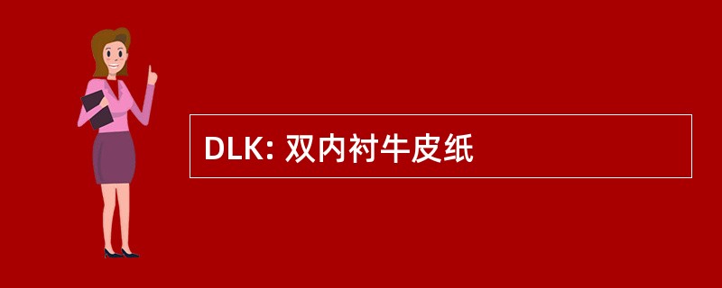 DLK: 双内衬牛皮纸