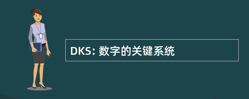 DKS: 数字的关键系统